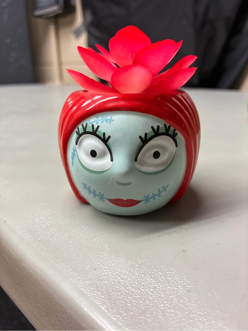 Nightmare Before Christmas “Sally” Mini Faux Succulent Plant